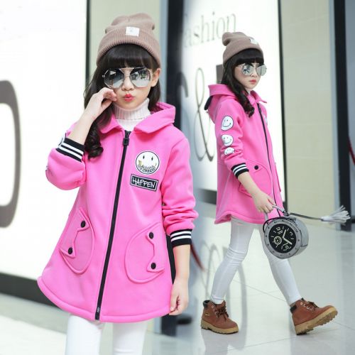 Veste pour fille en mélange - Ref 2158065