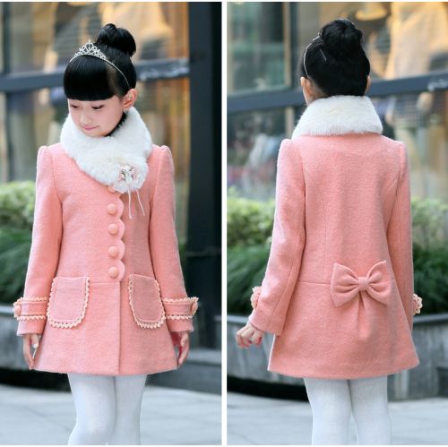 Veste pour fille en laine - Ref 2158143