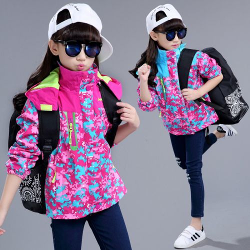 Veste pour fille en fibre - Ref 2158368