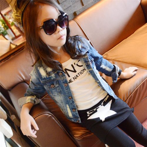 Veste pour fille en toile - Ref 2158411