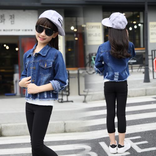 Veste pour fille en toile - Ref 2158505