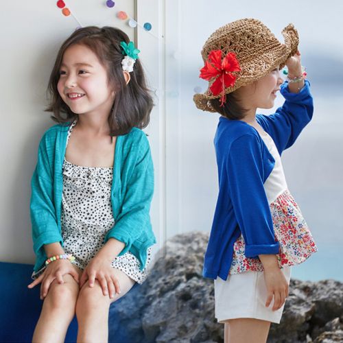 Veste pour fille AONEKIDS en Toile de coton - Ref 2158564