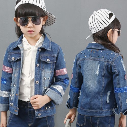 Veste pour fille en toile - Ref 2159760