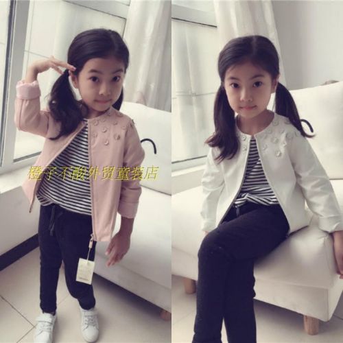 Veste pour fille en cuir PU - Ref 2159811