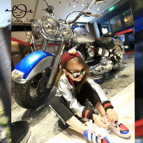 Veste pour fille en cuir PU - Ref 2159862