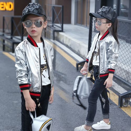 Veste pour fille en cuir PU - Ref 2159989