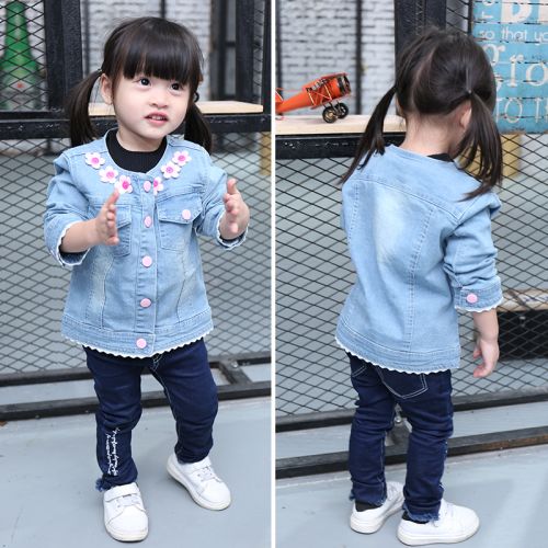 Veste pour fille en toile - Ref 2160043