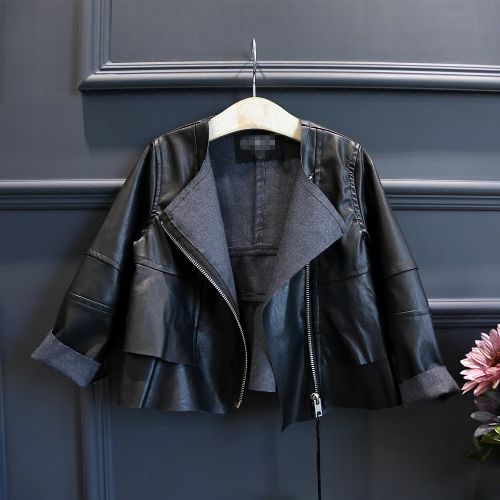 Veste pour fille en cuir PU - Ref 2160050