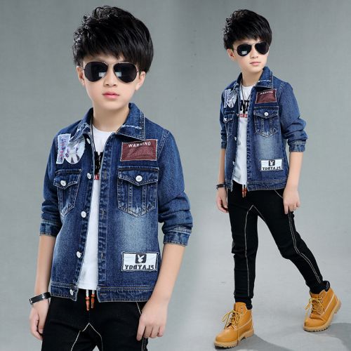 Veste pour garçon en toile - Ref 2157094