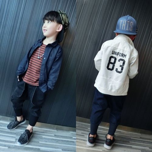 Veste pour garçon ERICBB en Toile de coton - Ref 2157637