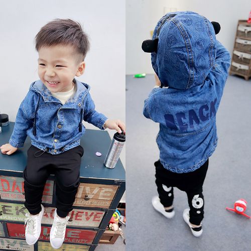 Veste pour garçon en toile - Ref 2157840