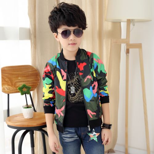 Veste pour garçon en mélange - Ref 2158621