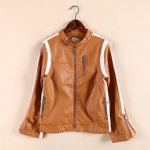 Veste pour garçon en cuir PU - Ref 2158739