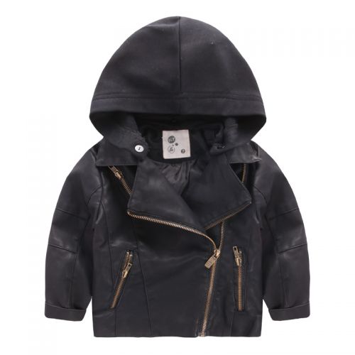 Veste pour garçon en cuir PU - Ref 2158764