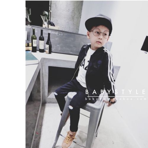 Veste pour garçon en cuir PU - Ref 2158856