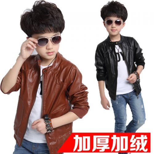Veste pour garçon en cuir PU - Ref 2158867