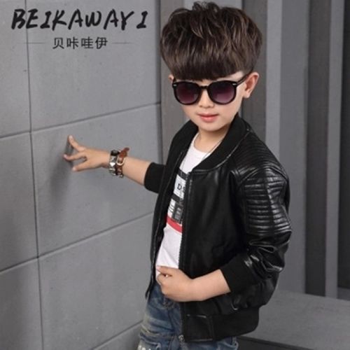 Veste pour garçon en cuir PU - Ref 2158869