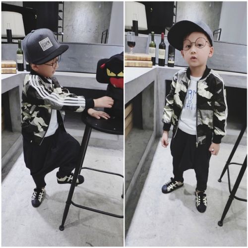 Veste pour garçon en cuir PU - Ref 2158922