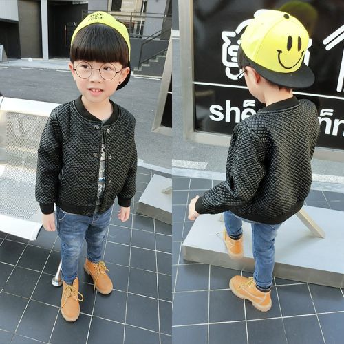 Veste pour garçon en cuir PU - Ref 2158928