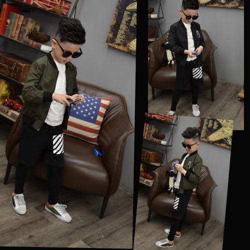 Veste pour garçon en mélange - Ref 2159040