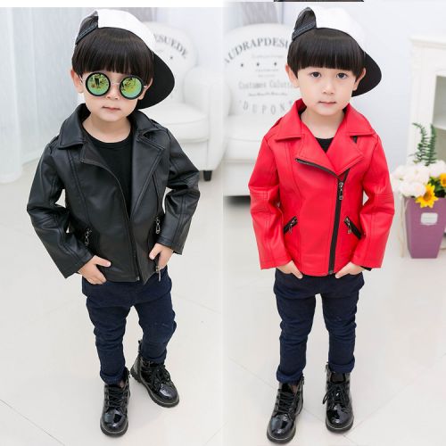 Veste pour garçon en cuir PU - Ref 2159139