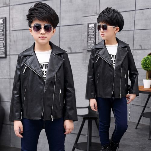 Veste pour garçon en cuir PU - Ref 2159246