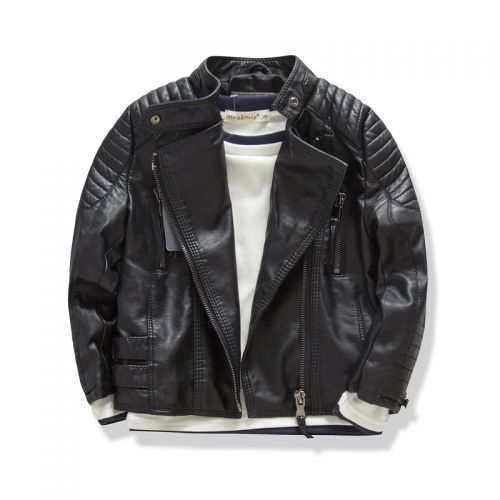 Veste pour garçon en cuir PU - Ref 2159250