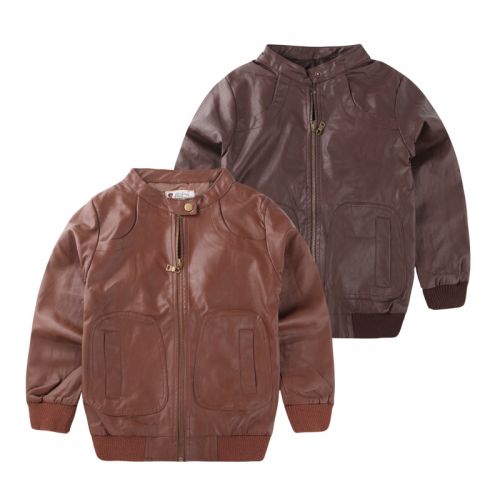 Veste pour garçon en cuir PU - Ref 2159334