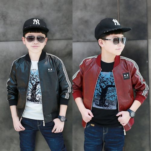 Veste pour garçon en cuir PU - Ref 2159351