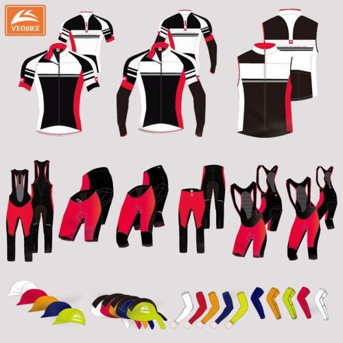 Vêtement cyclisme mixte VEOBIKE - Ref 2211037