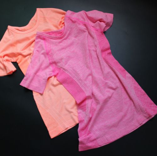 Vêtement de sport femme à manches courtes Nine en spandex - Ref 617711