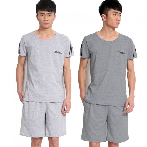  Vêtement de sport homme poitrine sans impression en coton - Ref 618679