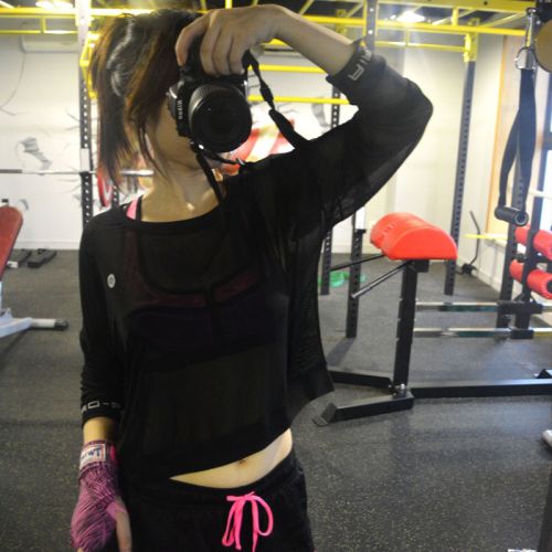 Vêtement de sport femme PINKSISLY Custom Style en polyester - Ref 618929