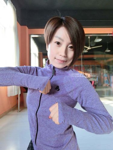 Vêtement de sport femme W cardigan à glissière - Ref 619096