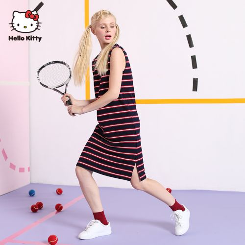 Vêtement de sport pour femme HELLO KITTY en polyester - Ref 522366