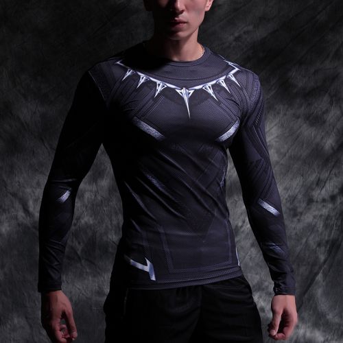 Vêtement fitness homme AMHA automne et en hiver en Lycra - Ref 603280