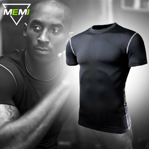 Vêtement fitness homme en polyester - Ref 603493