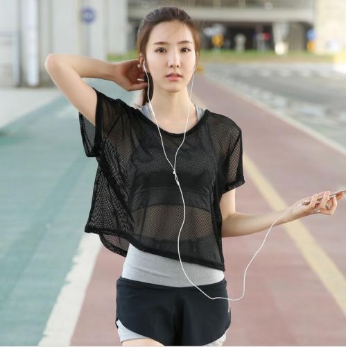  Vêtement fitness femme Sport Blouse en nylon - Ref 603610