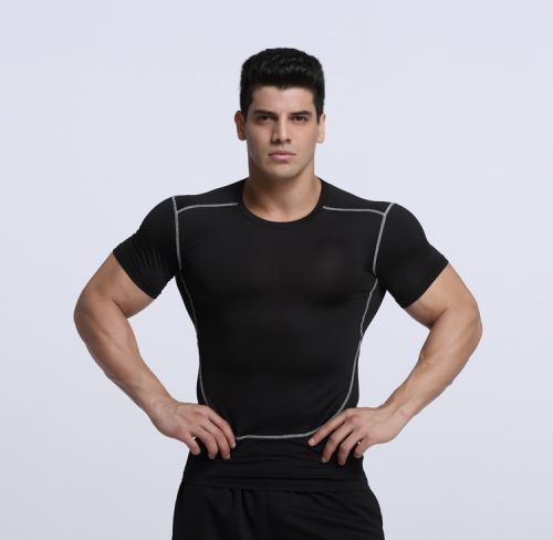 Vêtement fitness homme en polyester - Ref 603653