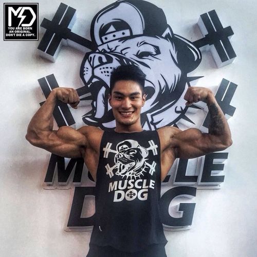  Vêtement fitness uniGenre MUSCLE DOG - Ref 603835