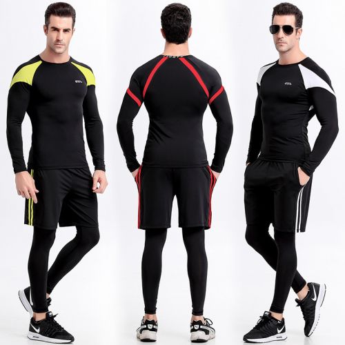  Vêtement fitness homme manches longues + - Ref 604159