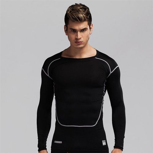 Vêtement fitness homme manche longue en Le coton biologique - Ref 604498