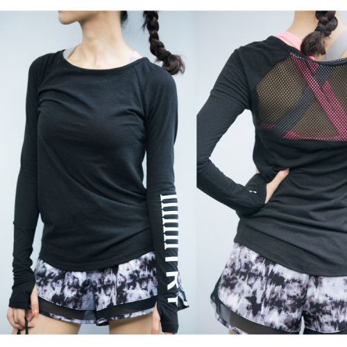 Vêtement fitness femme en polyester - Ref 604670