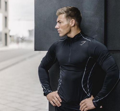 Vêtement fitness homme GYMSHARK en polyester - Ref 604792