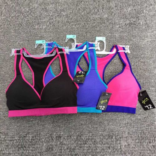Vêtement fitness femme soutien-gorge de sport grandes tailles - Ref 604960