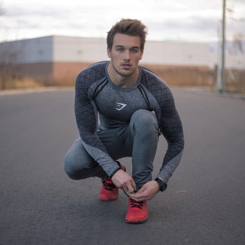 Vêtement fitness homme GYMSHARK en nylon - Ref 605198