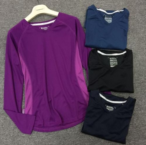 Vêtement fitness femme en polyester - Ref 605214