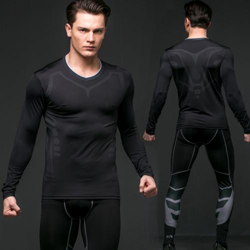 Vêtement fitness homme en polyester - Ref 605225