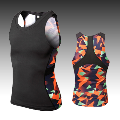 Vêtement fitness homme en polyester - Ref 605369