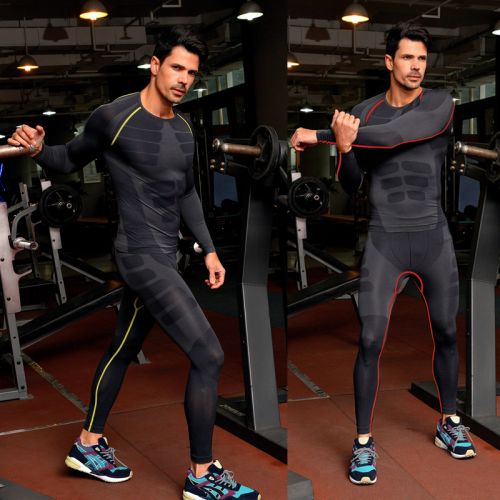  Vêtement fitness homme Set en nylon - Ref 605475